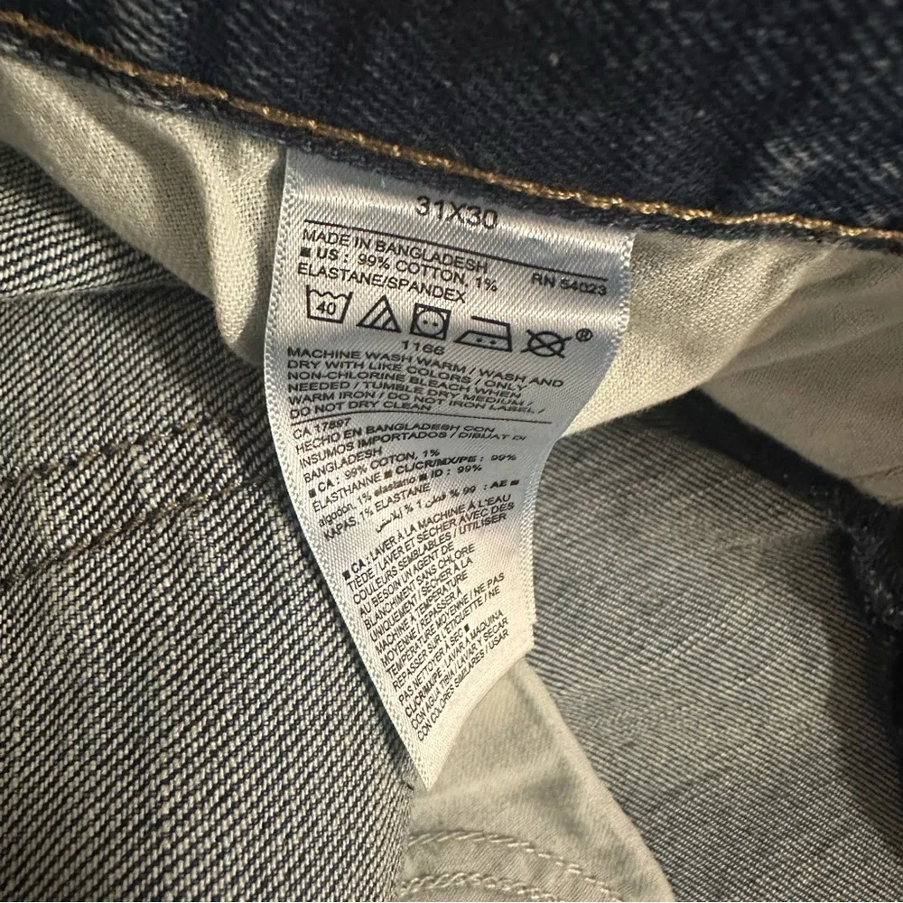 Old Navy Skinny Built-In Flex Medium Wash 31 x 30